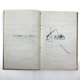 Harry Nielson's 1917-19 Biology & Hygiene Notebooks with Tons of Diagrams