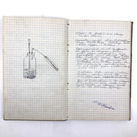 Harry Nielson's 1917-19 Biology & Hygiene Notebooks with Tons of Diagrams
