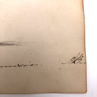 Early 19th Century British Watercolor, Beauty Chastened by Amnesia (???)