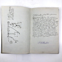 Harry Nielson's 1917-19 Biology & Hygiene Notebooks with Tons of Diagrams