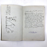 Harry Nielson's 1917-19 Biology & Hygiene Notebooks with Tons of Diagrams