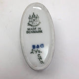 Bing & Grondahl Denmark Porcelain Ashtray and Cigarette Holder with Blossom on Branch - A Set