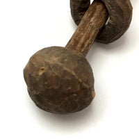 Sweet Old Whittled Whimsy Rattle