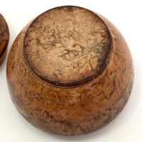 Treen Souvenir Jar with Inlay