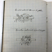 Harry Nielson's 1917-19 Biology & Hygiene Notebooks with Tons of Diagrams