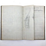 Harry Nielson's 1917-19 Biology & Hygiene Notebooks with Tons of Diagrams