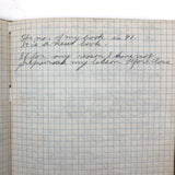 Harry Nielson's 1917-19 Biology & Hygiene Notebooks with Tons of Diagrams