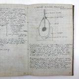 Harry Nielson's 1917-19 Biology & Hygiene Notebooks with Tons of Diagrams