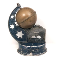 Cool Spinning Globe and Stars Coin Slot Bank