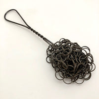 Linked Loops Antique Metal Pot Scrubber