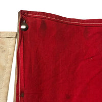 Allen Smith's WWII Era Red and White Signal Flags, A Pair