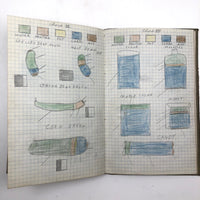 Harry Nielson's 1917-19 Biology & Hygiene Notebooks with Tons of Diagrams