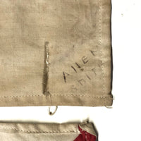 Allen Smith's WWII Era Red and White Signal Flags, A Pair