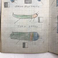 Harry Nielson's 1917-19 Biology & Hygiene Notebooks with Tons of Diagrams