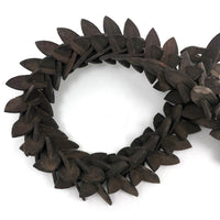 Old Salvaged Interlocking Pieces Tramp Art Frame (or Giant Whimsy)