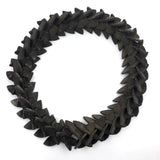 Old Salvaged Interlocking Pieces Tramp Art Frame (or Giant Whimsy)