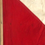 Allen Smith's WWII Era Red and White Signal Flags, A Pair
