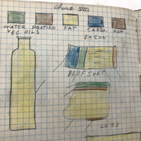 Harry Nielson's 1917-19 Biology & Hygiene Notebooks with Tons of Diagrams