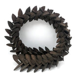 Old Salvaged Interlocking Pieces Tramp Art Frame (or Giant Whimsy)
