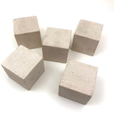 Set of Five 2 Inch Square Stone Blocks