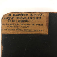 Moody 19th Century Oil Seascape on Windor & Newton Board