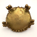 Gold Painted Tin Can Trampy Pin Cushion Chair