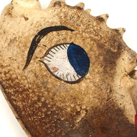 Huge Folk Art Lobster Claw Face!
