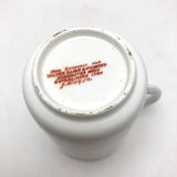 Rare Wileman & Shelley China Chocolate Cup for Walter Baker & Co, Dorchester, MA
