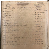 Harry Nielson's 1917-19 Biology & Hygiene Notebooks with Tons of Diagrams