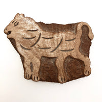 Carved Lion Printing Stamp