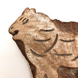 Carved Lion Printing Stamp