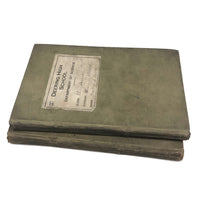 Harry Nielson's 1917-19 Biology & Hygiene Notebooks with Tons of Diagrams