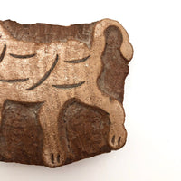 Carved Lion Printing Stamp