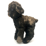 Sweet Old Much Loved Stuffed Mohair Lamb--or Puppy (?)