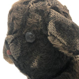 Sweet Old Much Loved Stuffed Mohair Lamb--or Puppy (?)