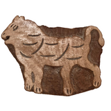 Carved Lion Printing Stamp