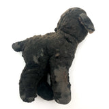 Sweet Old Much Loved Stuffed Mohair Lamb--or Puppy (?)