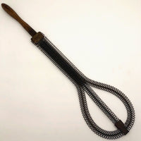 Herkules Style Looped Wire Rug Beater with Wooden Handle