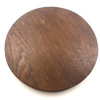 Nice Old Handmade Round Marbles Solitaire Board with Clay Marbles
