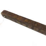 Fernendo Buron's Old Handmade 54 Inch Measuring Rod with Odd Fellows Links