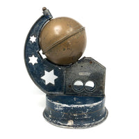 Cool Spinning Globe and Stars Coin Slot Bank
