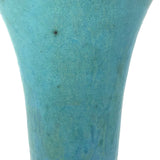 Tall Turquoise Glazed Studio Pottery Vase