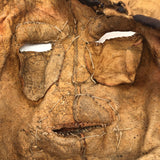 Handmade Hide and Fur Mask with Wooly Beard, Presumed Nunamiut, Alaskan
