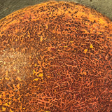 Wonderful 1870s Oil on Board Still Life Painting of Oranges