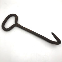 Big Old Hand-forged Iron Hay Hook