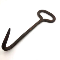 Big Old Hand-forged Iron Hay Hook