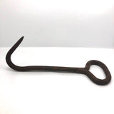 Big Old Hand-forged Iron Hay Hook