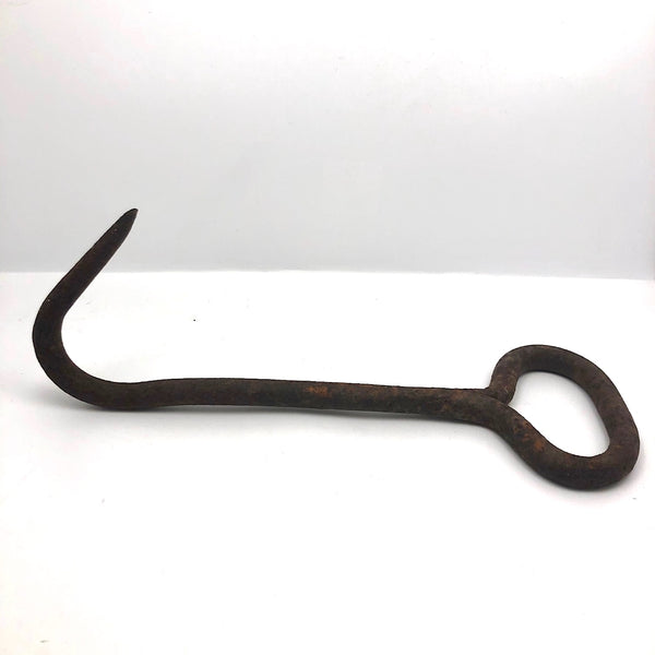 Big Old Hand-forged Iron Hay Hook – critical EYE Finds