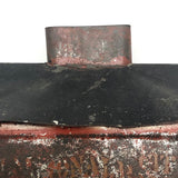Early American Tin Still Bank with Original Paint, c. 1880s
