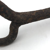 Big Old Hand-forged Iron Hay Hook